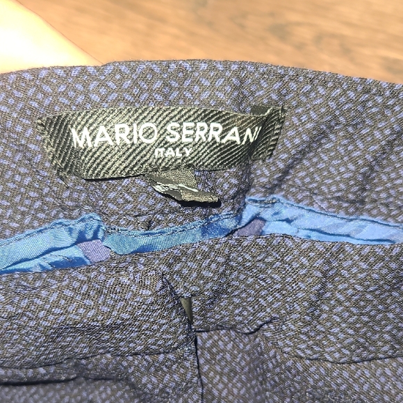 Mario Serrani Navy Ankle Pants - Picture 5 of 5
